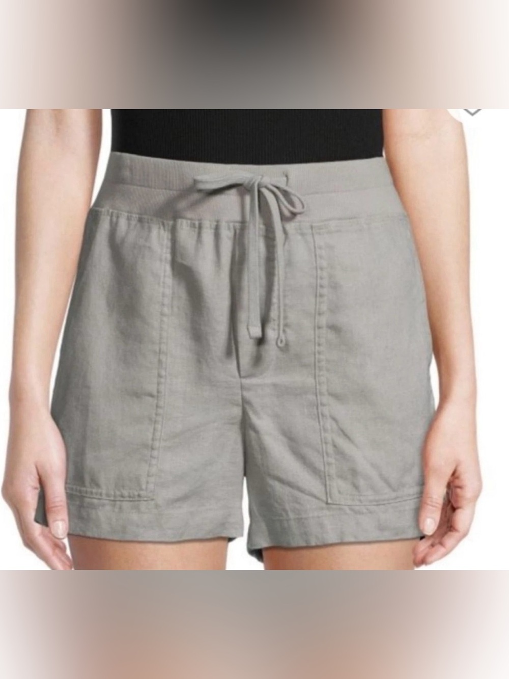 James Perse Standard Linen Shorts NWOT